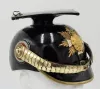 Saxon 18th Uhlan Reserve Officer DienstHelm with Case and Belongings Visuel 6
